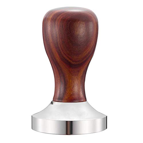 OmeDa 51mm Kaffee-Tamper mit Echtholzgriff