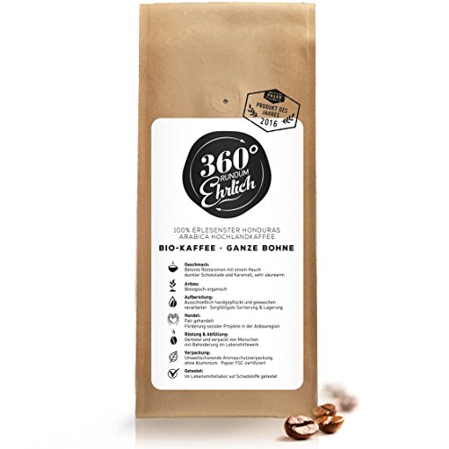 Premium Bio Kaffeebohnen preisgekrönt
