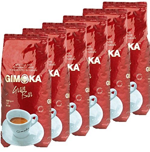 Gimoka Gran Bar Espresso Kaffee Bohnen 6kg (6x1kg)
